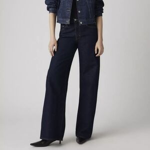 Levi's XL Baggy Straight Dark Denim Jeans - Size 26x31